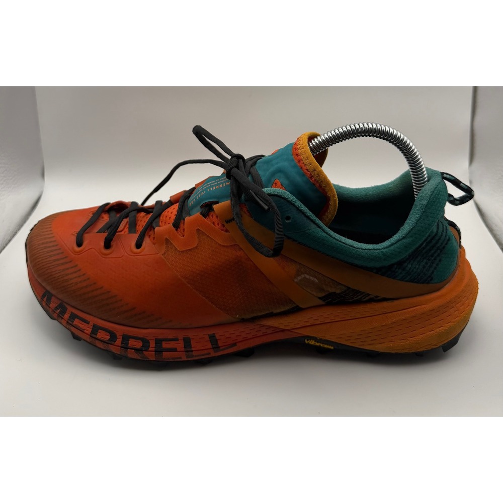 Merrell MTL MQM Trail Running Shoes Womens 7 Orange Teal Good Vibram Gorpcore